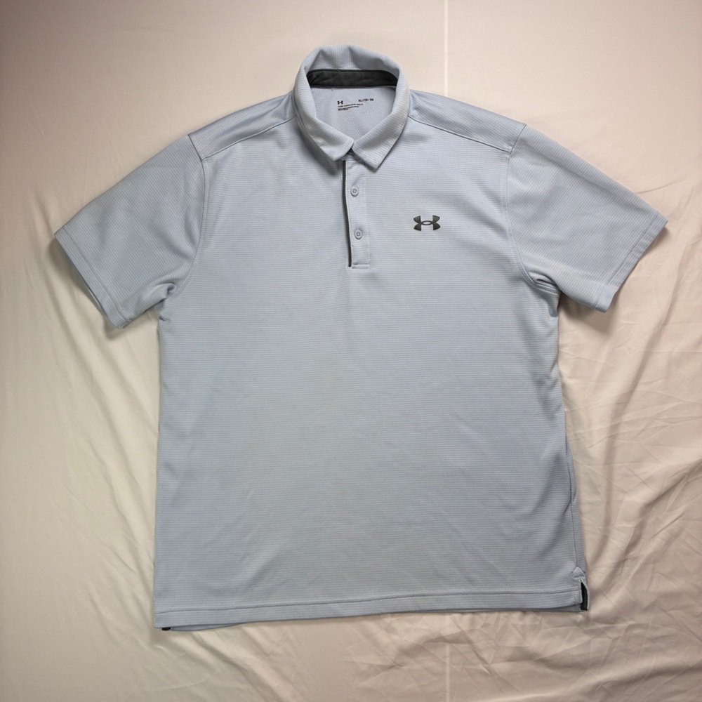 Under Armour Men's Sky Blue Polo Shirt